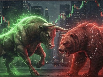 تصویر گرافیکی از عملکرد ربات تریدر در بازار نزولی و شرایط بحرانی بازار خرسی