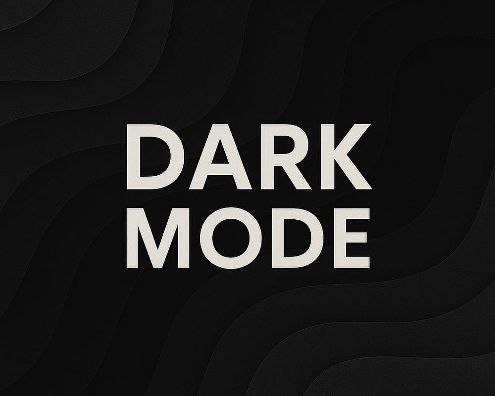 طراحی تاریک (Dark Mode)  ترند مدرن در طراحی سایت  تم تاریک و ایجاد ظاهری شیک‌تر و مزایا و معایب طراحی تاریک